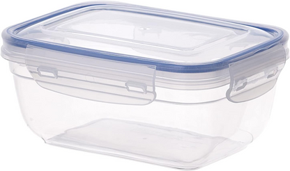 Superio Food Storage Containers, Airtight Leak Proof Meal Prep Containers, Microwave and freezer safe, BPA-free Plastic, Set of 3,
