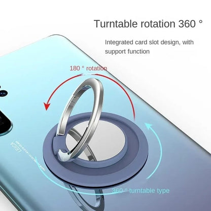 360° Rotating Magnetic Phone Ring Holder – Finger Grip Stand for Smartphones