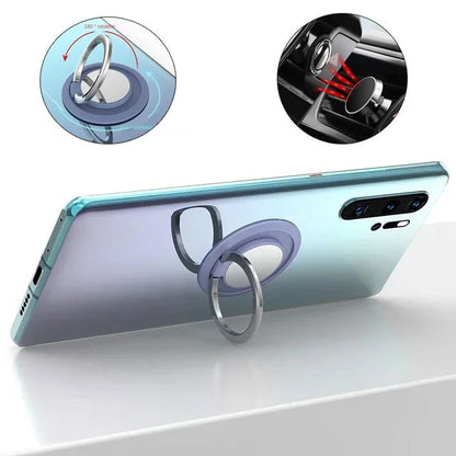 360° Rotating Magnetic Phone Ring Holder – Finger Grip Stand for Smartphones