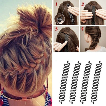 Magic Hair Styling Clip Set – Invisible French Twist Hair Braiding