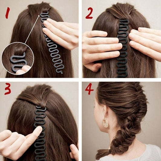 Magic Hair Styling Clip Set – Invisible French Twist Hair Braiding