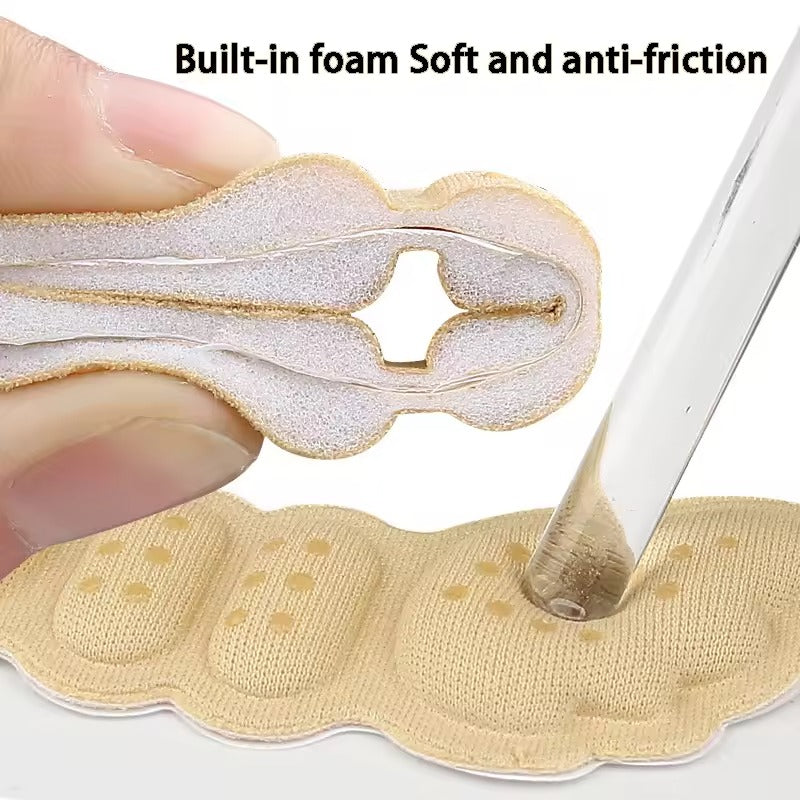 6mm Heel Cushion Pads for Shoes – Soft Silicone Heel Grip Inserts | Anti-Slip, Shock Absorbing & Comfortable