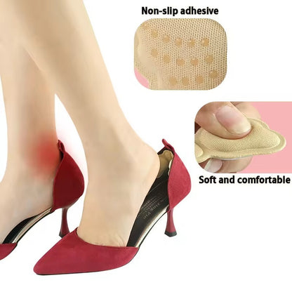 6mm Heel Cushion Pads for Shoes – Soft Silicone Heel Grip Inserts | Anti-Slip, Shock Absorbing & Comfortable