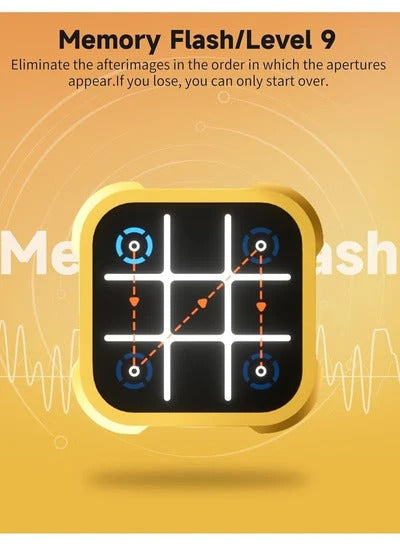 Portable LED Tic Tac Toe Game Console | Handheld Educational Puzzle Toy for Kids