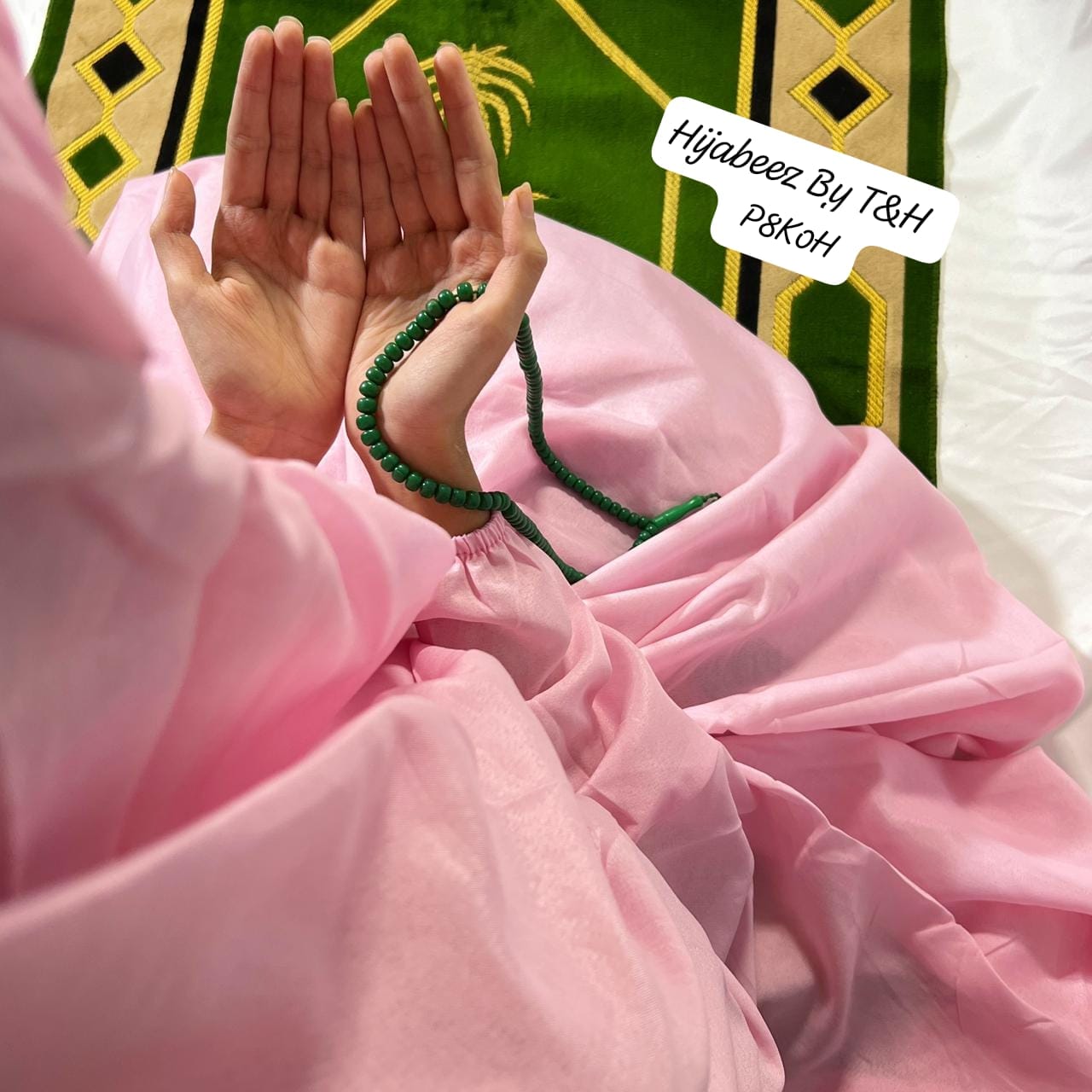 Premium Elastic Sleeve Prayer Abaya for Women – Soft & Modest Islamic Wear