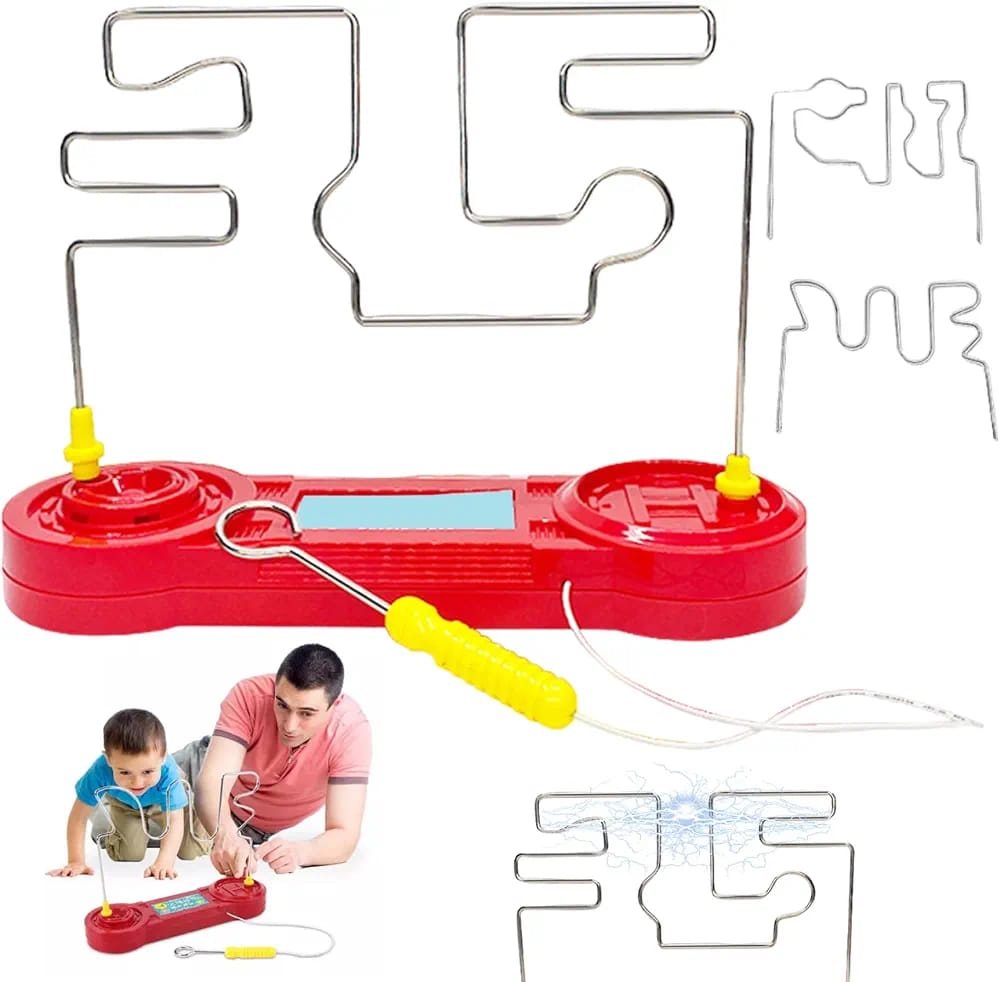 Electric Wire Maze Puzzle Game for Kids – Educational Hand-Eye Coordination Toy