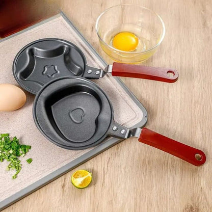 Cute Non-Stick Mini Pancake & Egg Frying Pan Set – 4 Piece