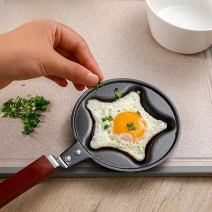 Cute Non-Stick Mini Pancake & Egg Frying Pan Set – 4 Piece